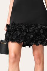 Floral Hem Shift Dress