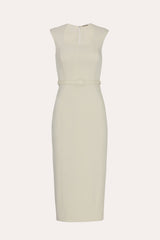 Margaret Belted Midi Dress
