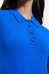 Skylar Milano Sculpt Cropped Polo