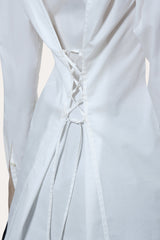 Mari Cotton Poplin Button Down