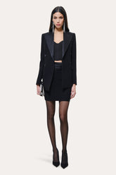 Roxy Japanese Crepe Tuxedo Skirt