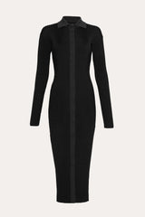Roxanne Ribbed Duster Dress