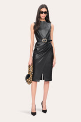 Vegan Leather Dress