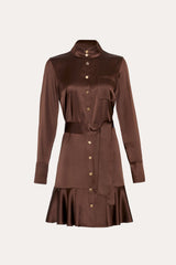 Silk Satin Dress