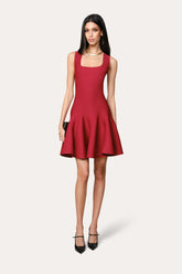 Milano Sculpt Sleeveless Flare Dress