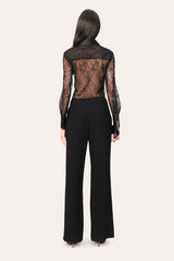 Laced Trim Blouse