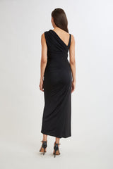 Asymmetric Chain Gown