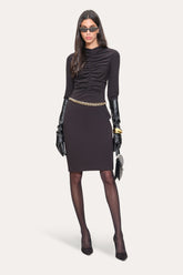 Pinched Bodice Dress