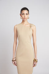 Gilded Knit Dress