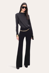 Silk Draped Top