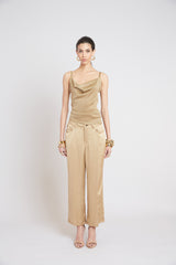 Metallic Knit Cami