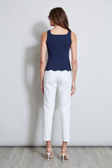 Scallop Hem Tank