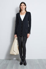 Cable Button Cardigan