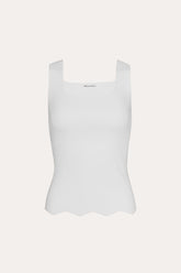 Scallop Hem Tank - HOLD