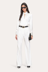 Crepe Pleated Pant