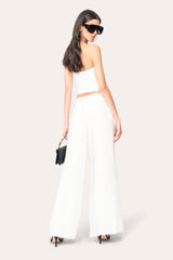 Chiffon Panel Pant