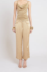 Washed Satin Fluid Pant