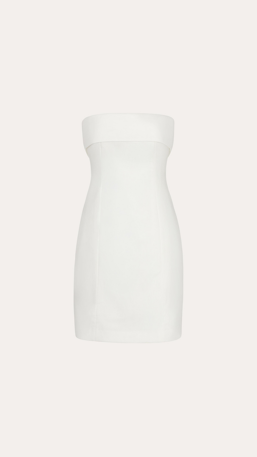Lauren Linen Fold over Mini Dress