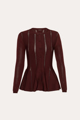 Valerie Milano Pointelle Jacket