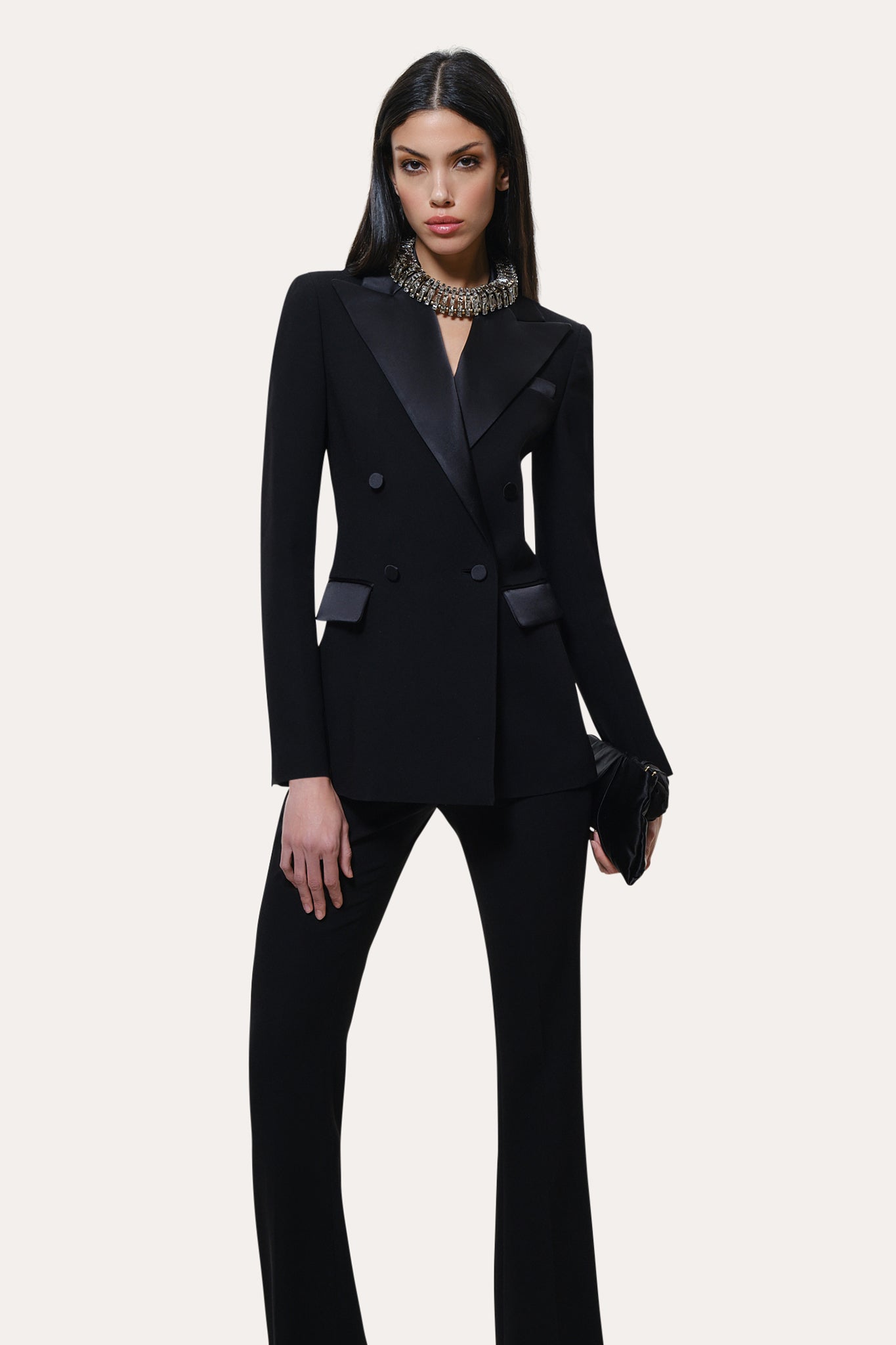 Roxy Japanese Crepe Tuxedo Jacket