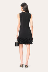 Floral Hem Shift Dress