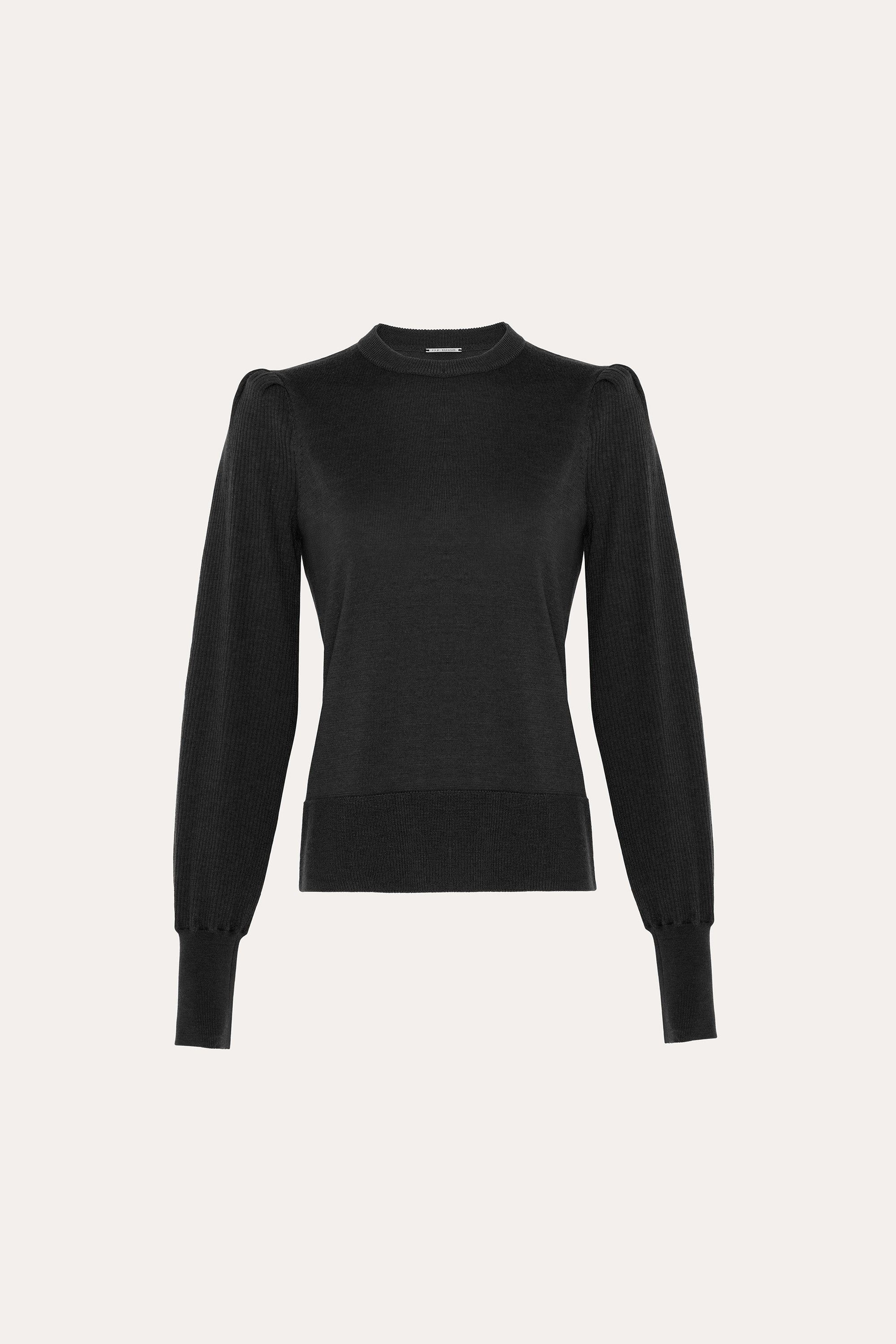 Wool Blouson Sweater