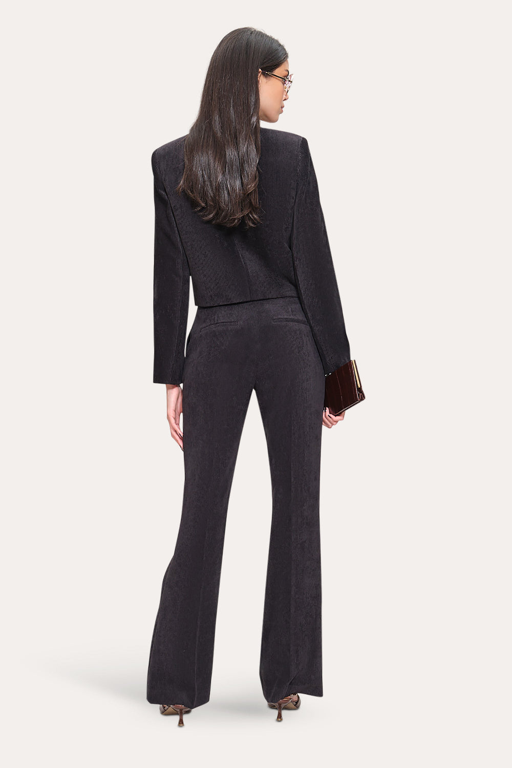 Cropped Corduroy Jacket