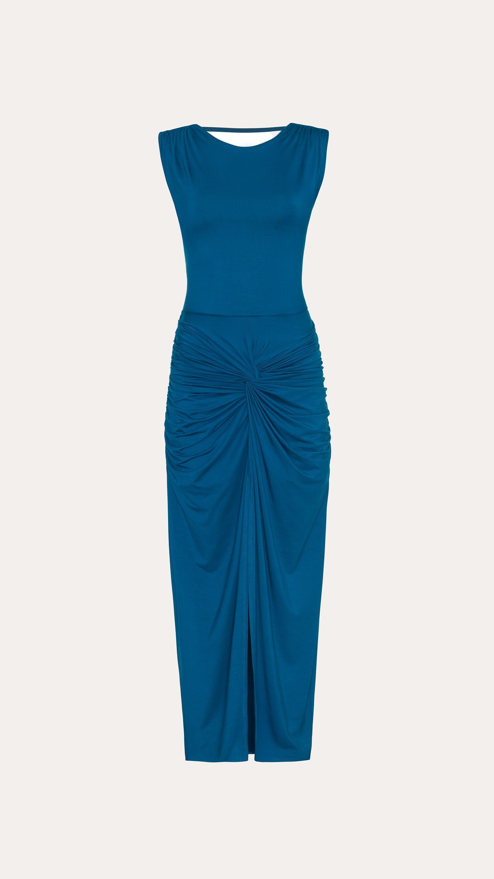 Gwen Ruched Midi Dress