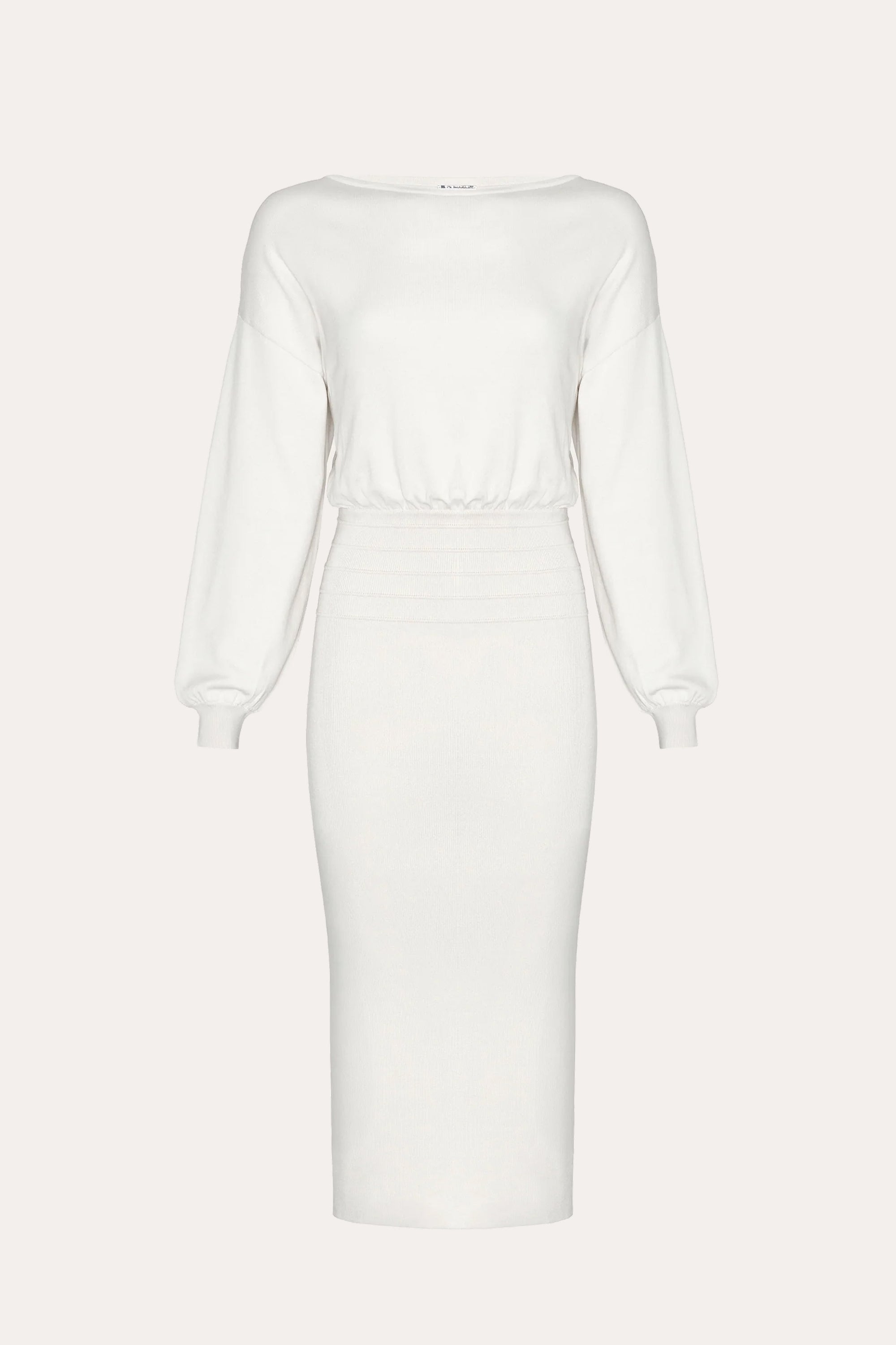 Yara Milano Knit Midi Dress