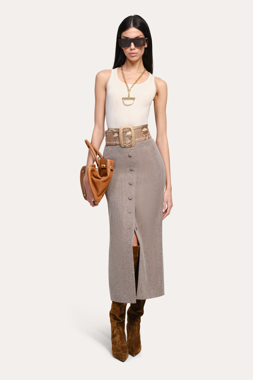Elle Silk Wool Tank