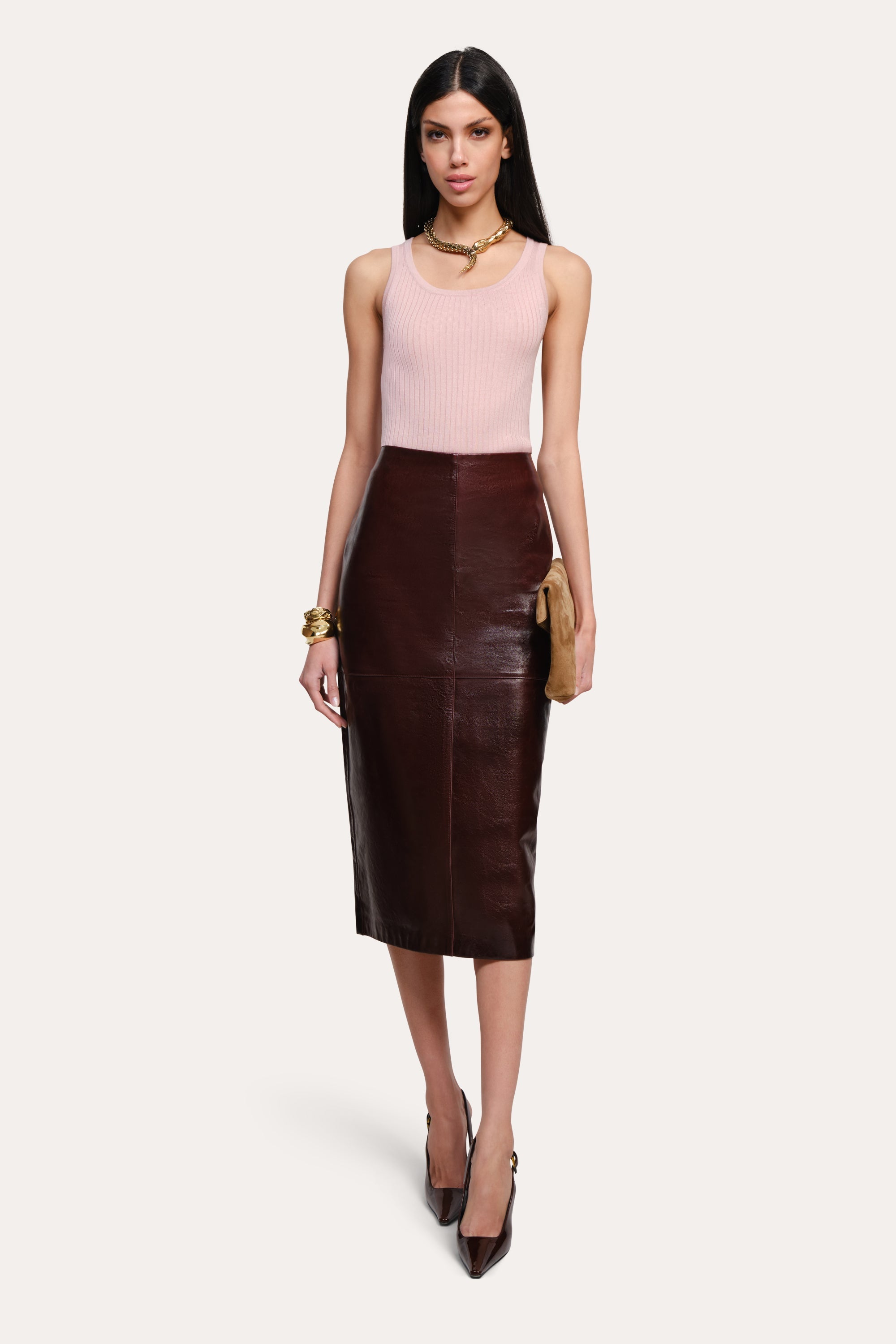 Elle Silk Wool Tank