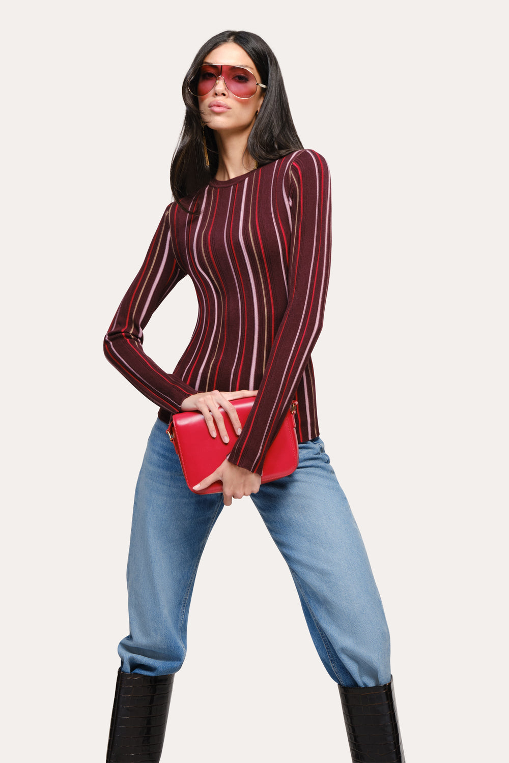 Lucia Silk Wool Top