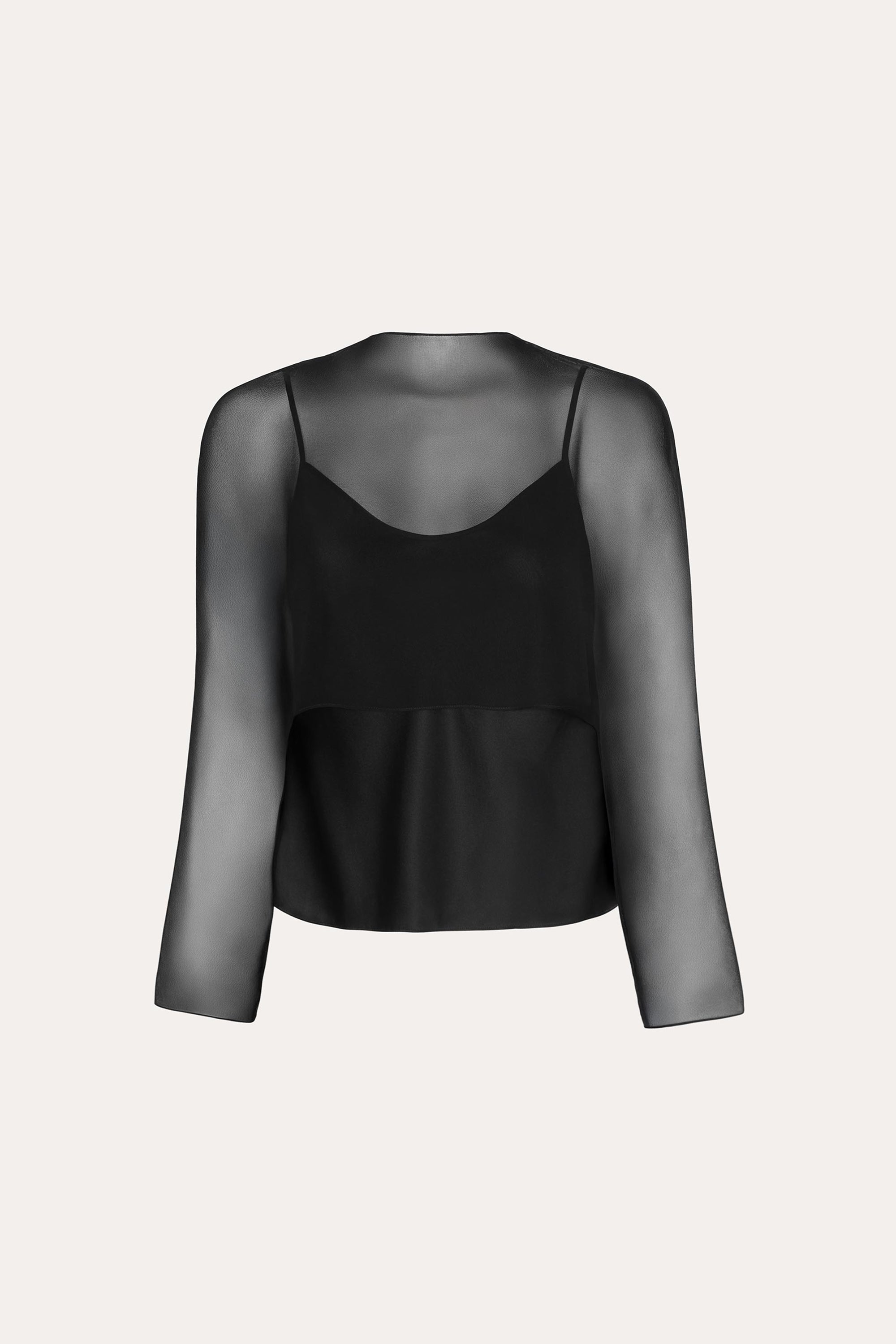 Sienna Silk Overlay Blouse