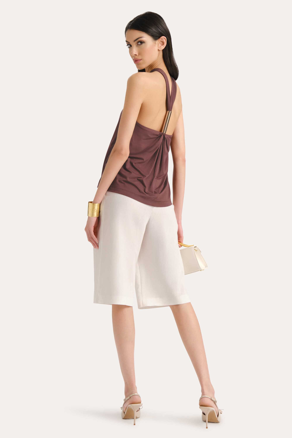 Lila Halterneck Top