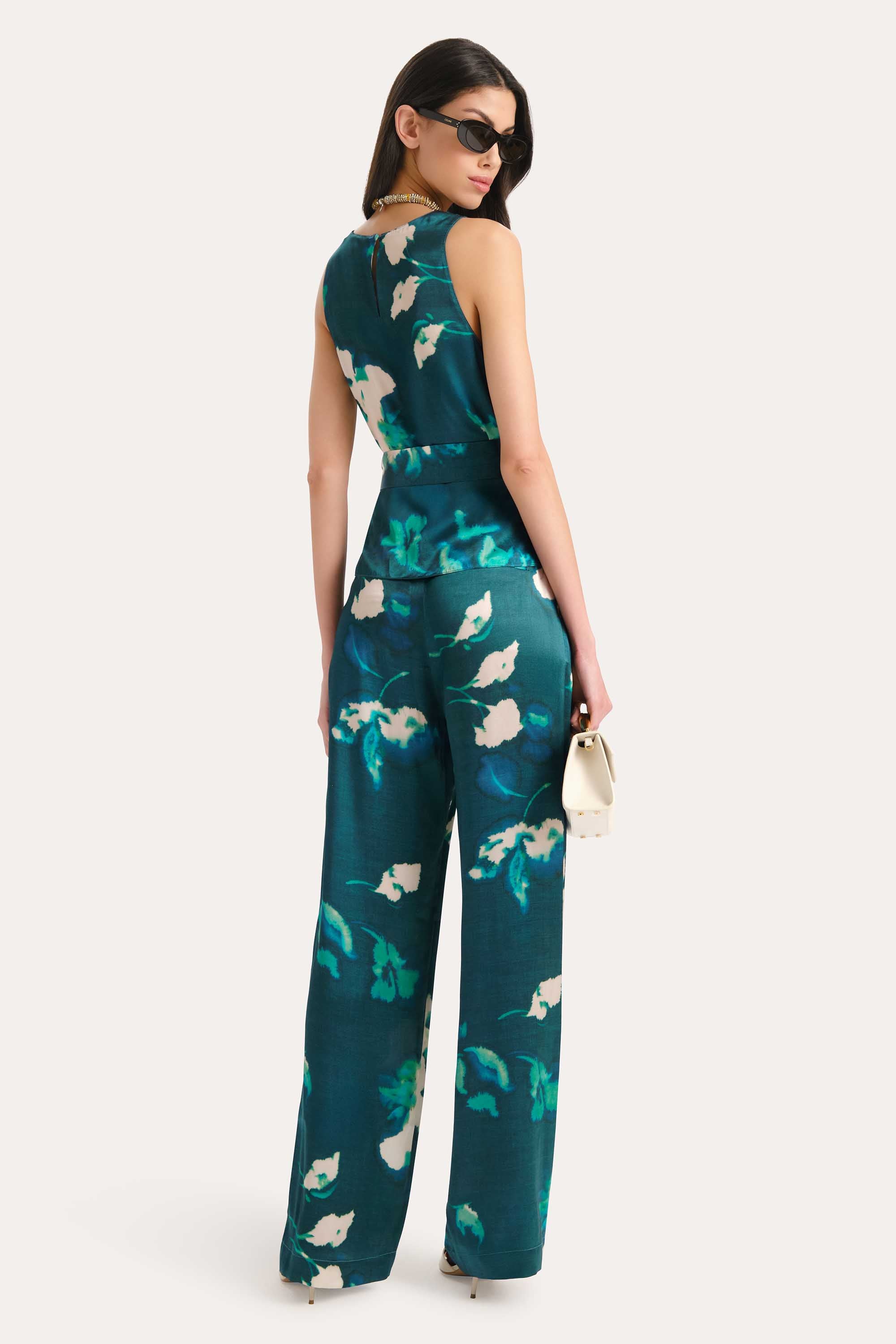 Delilah Floral Silk Pant