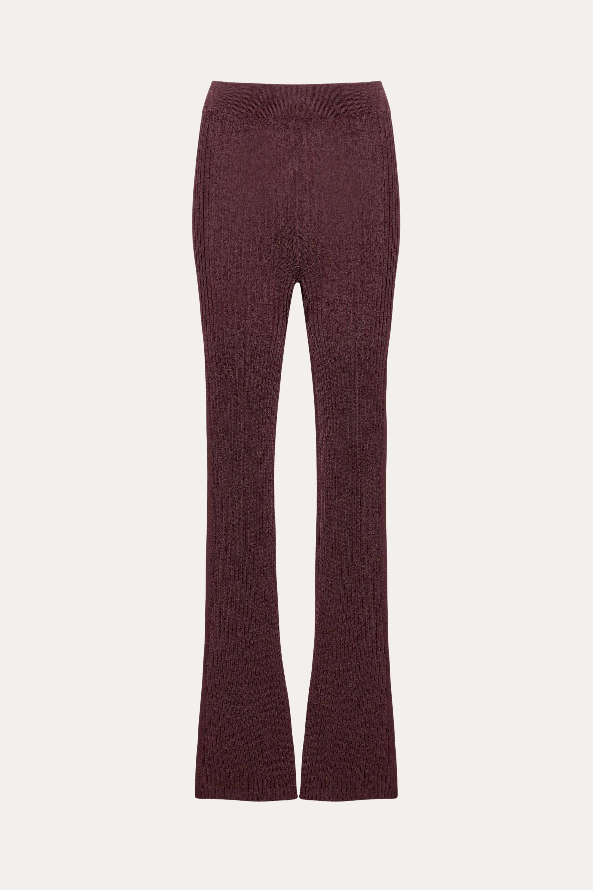 Roxanne Ribbed Flare Pant