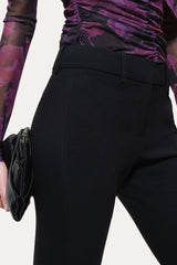 Shannon Japanese Crepe Fit-and-Flare Pant