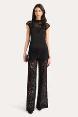 Elara Lace Top