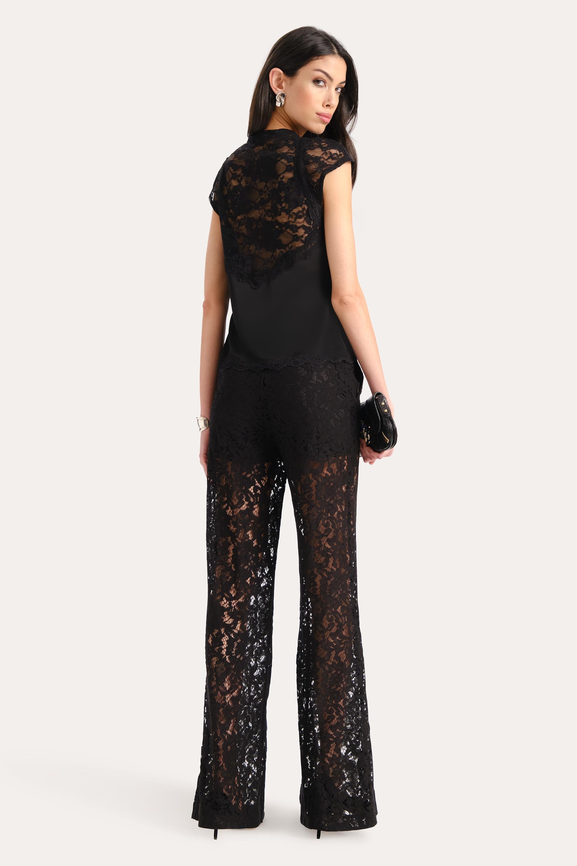 Elara Lace Top