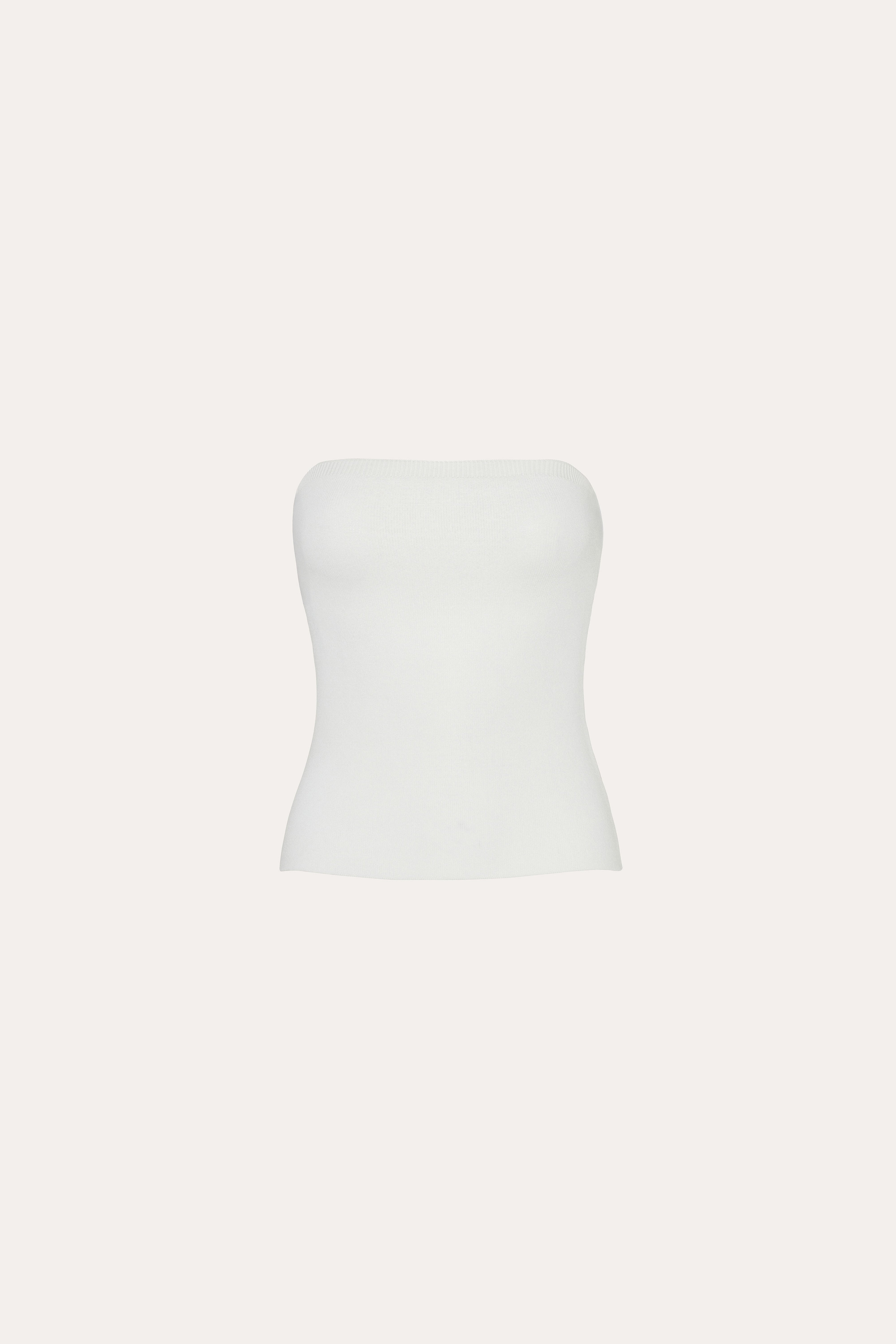 Overlay Two Piece Tube Top Sweater
