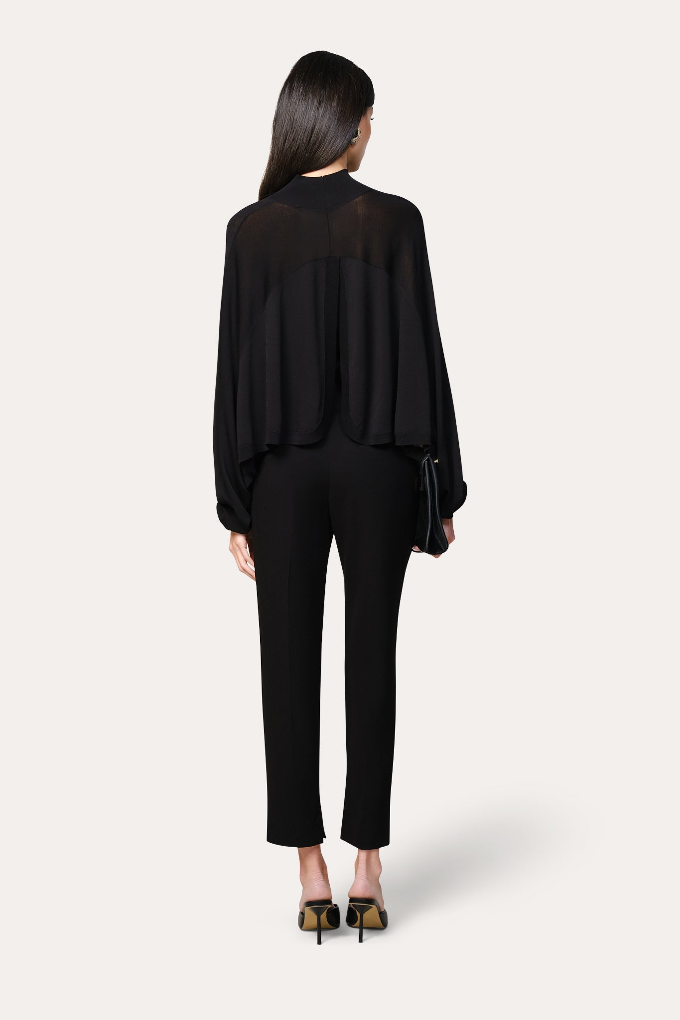 Overlay Two Piece Tube Top Sweater