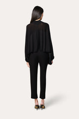Overlay Two Piece Tube Top Sweater