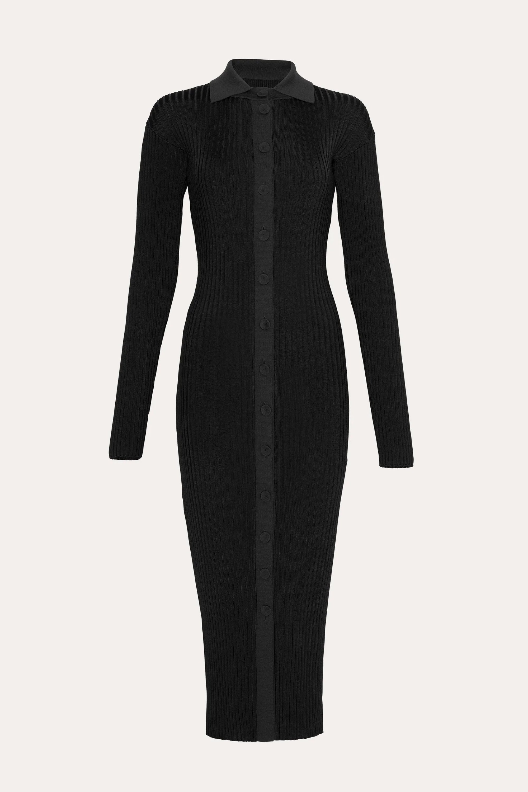 Roxanne Ribbed Duster Dress