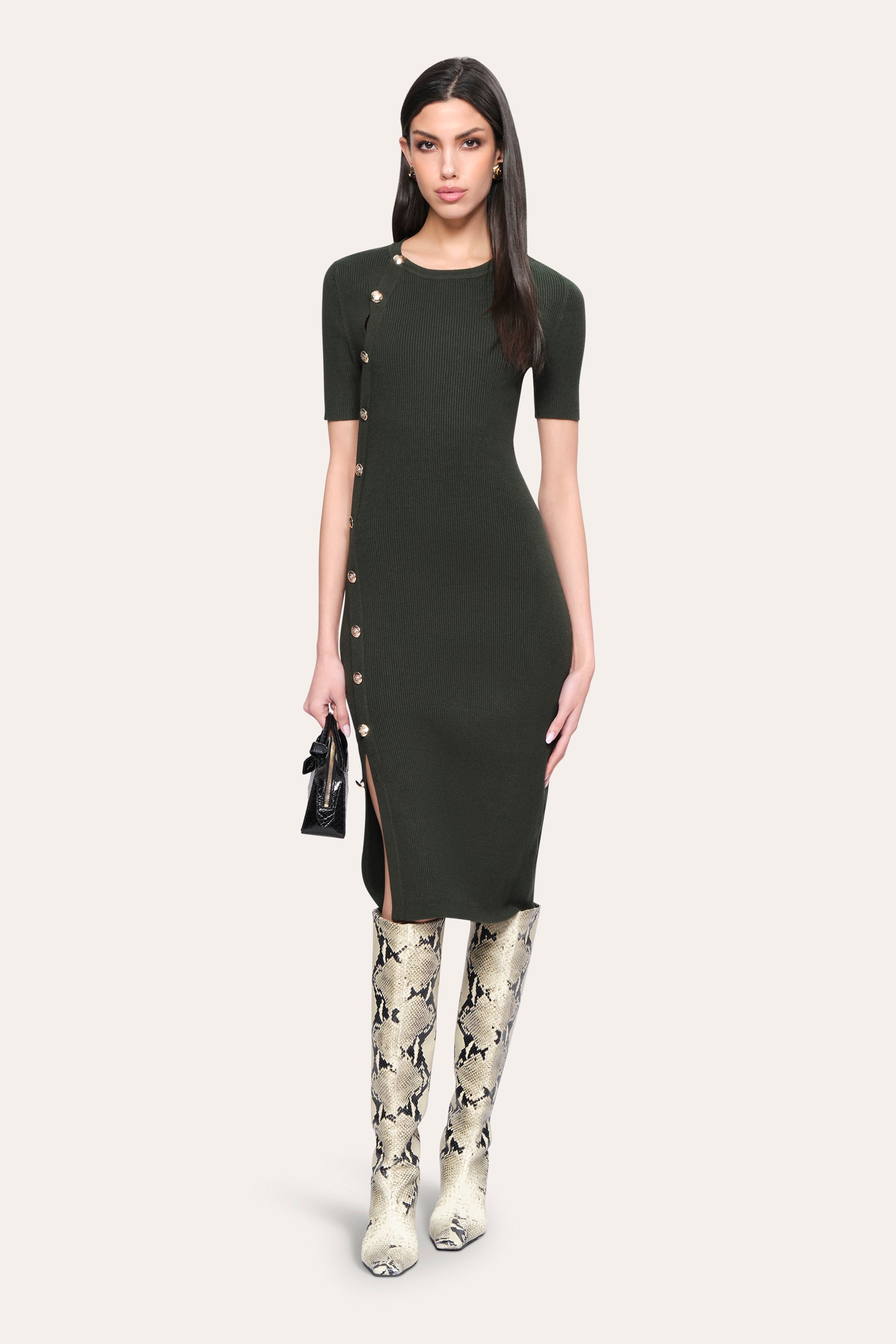 Bella Ribbed Dress