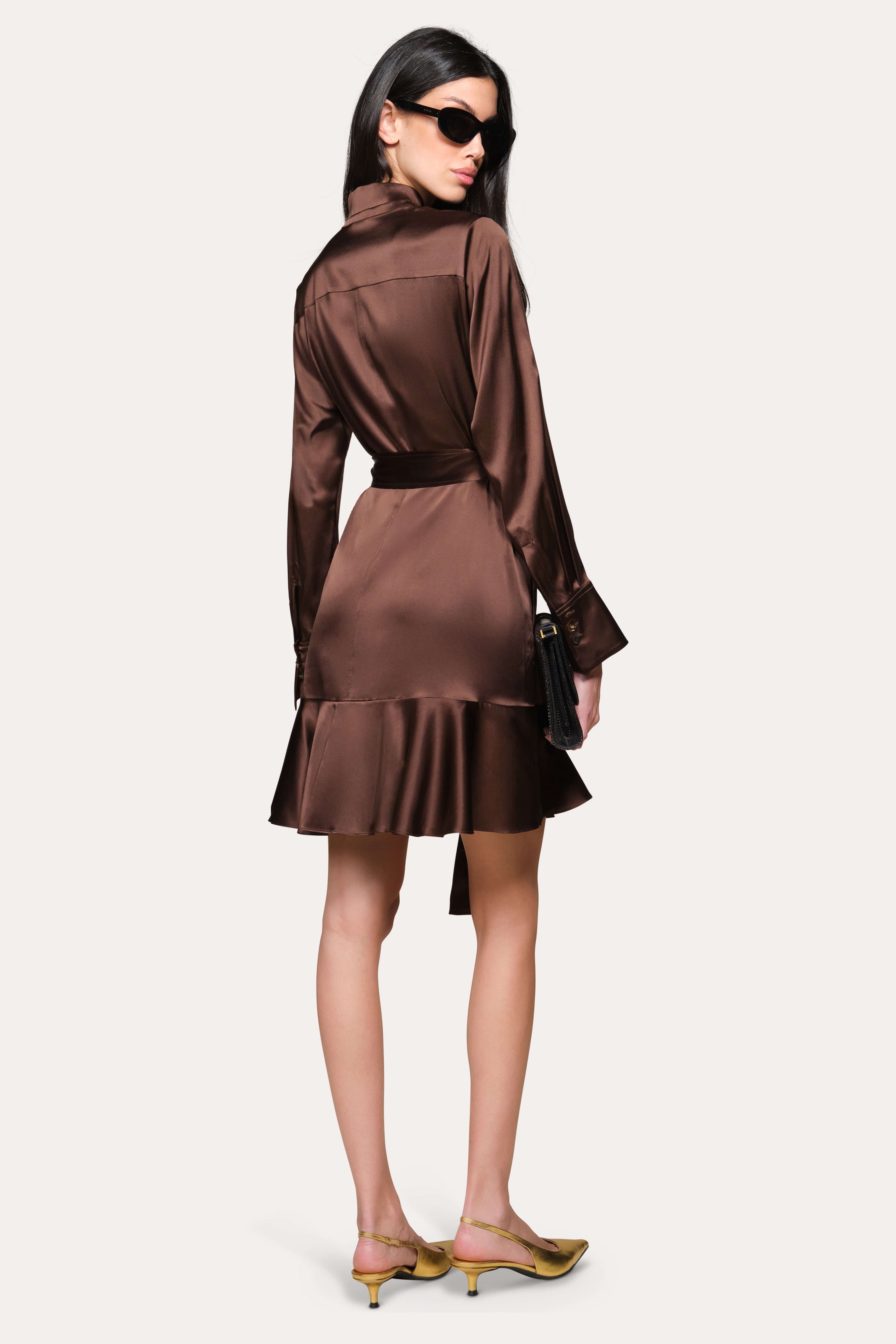 Silk Satin Dress
