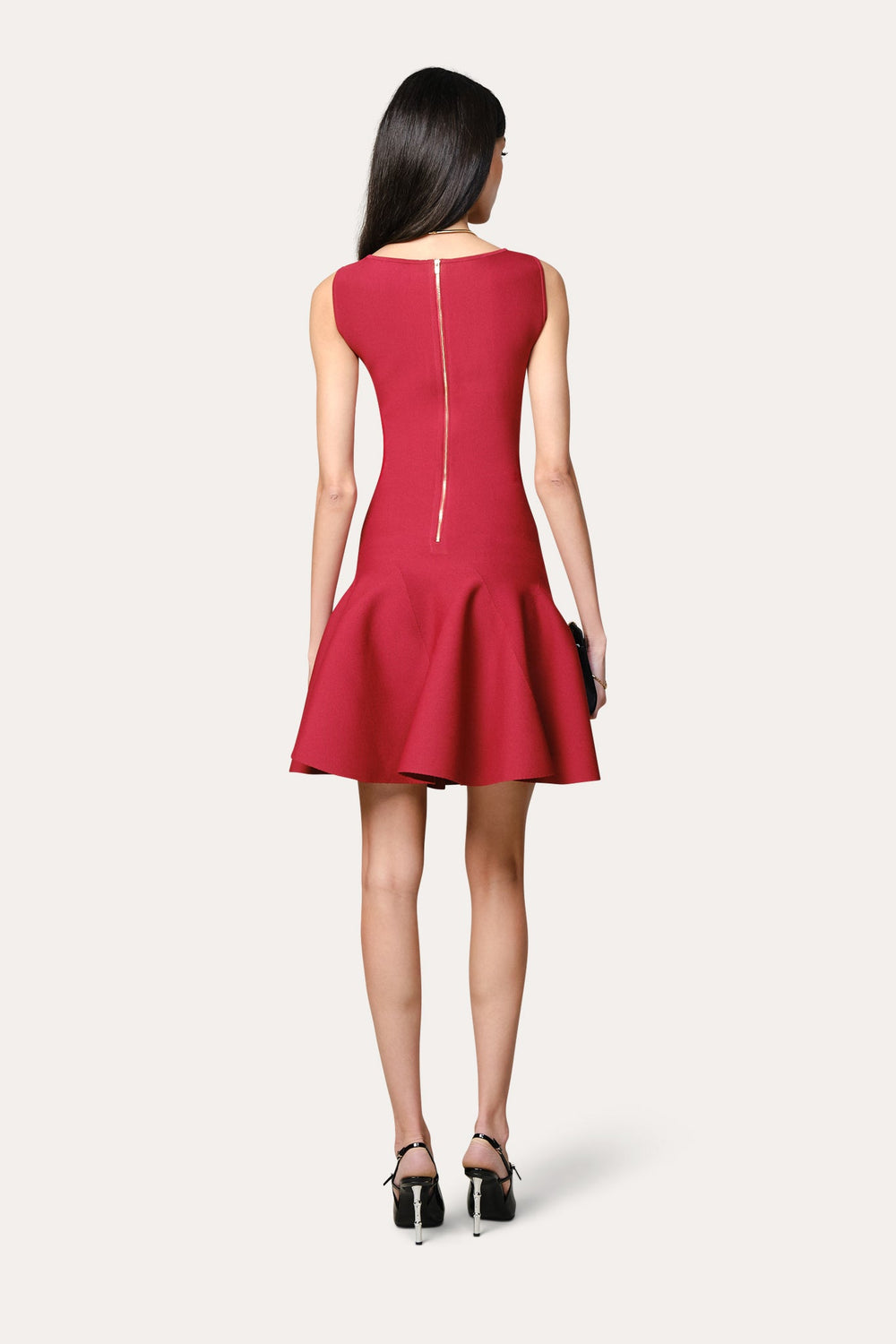 Milano Sculpt Sleeveless Flare Dress