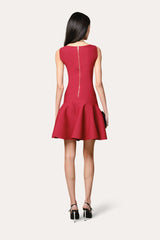 Milano Sculpt Sleeveless Flare Dress