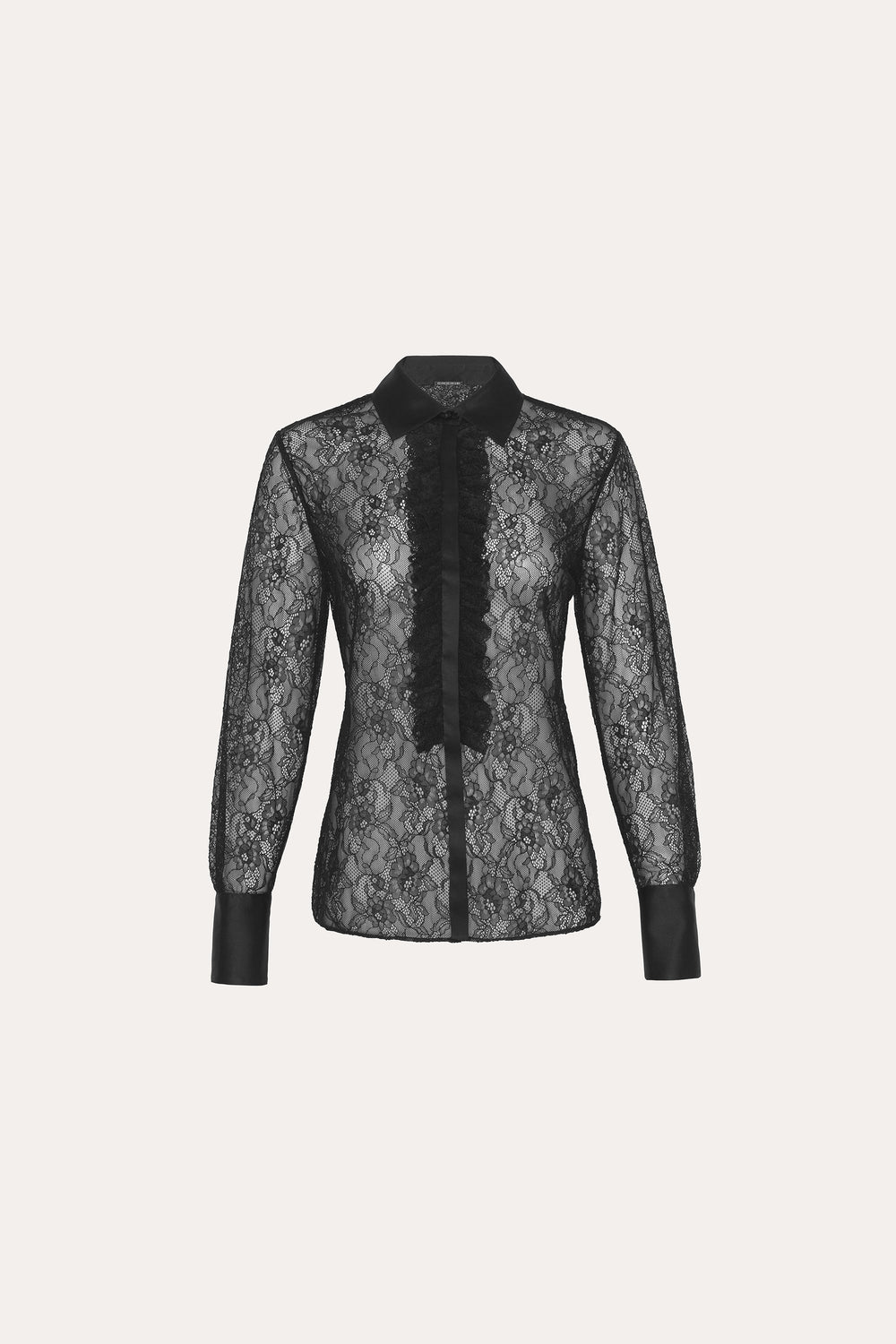 Laced Trim Blouse