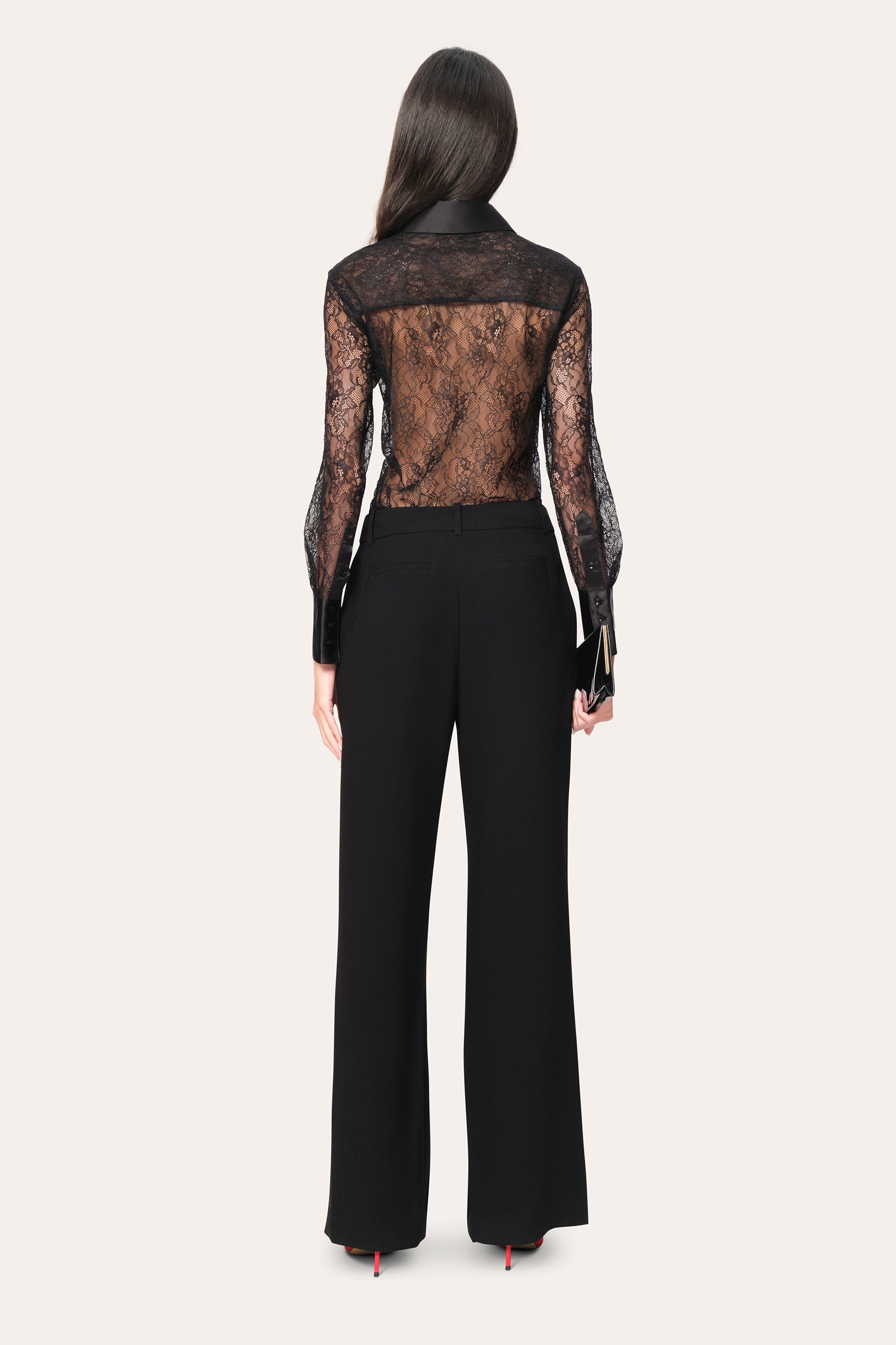 Laced Trim Blouse