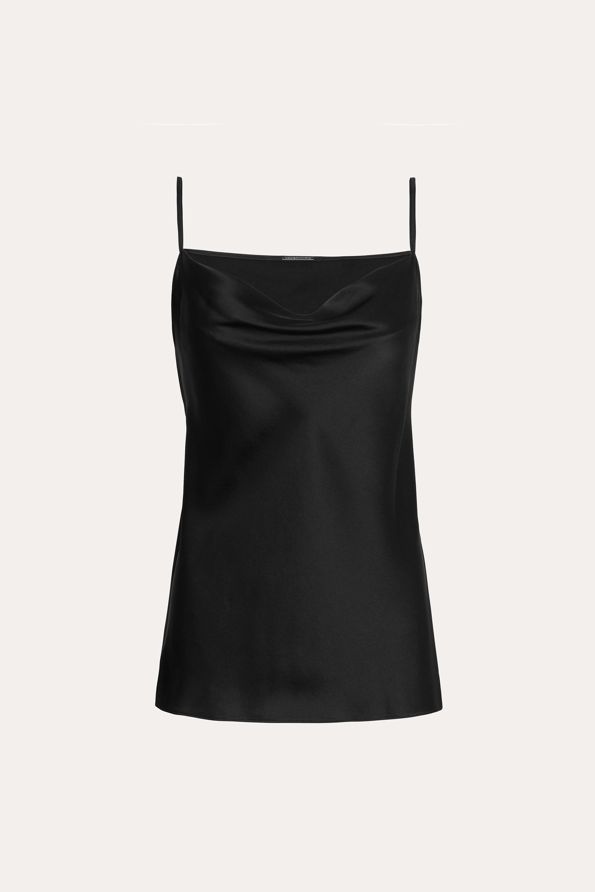 Silk Draped Camisole